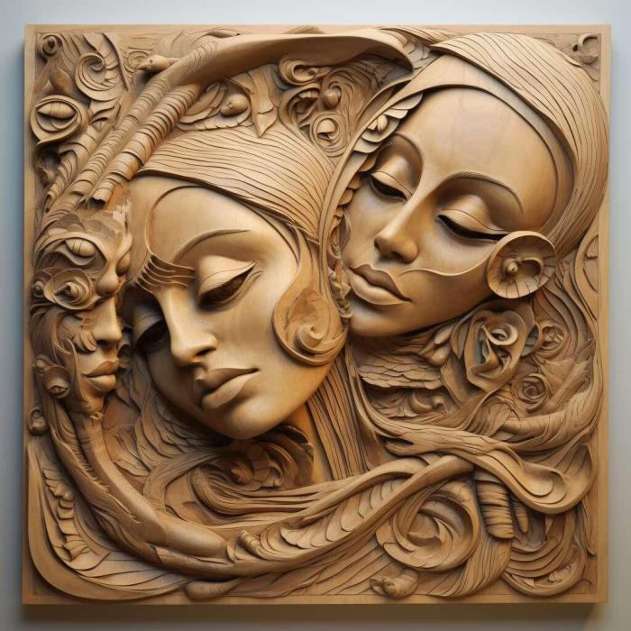 نموذج ثلاثي الأبعاد لآلة CNC 3D Art 